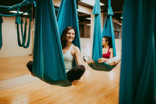 Aerial yoga teacher training Vancouver